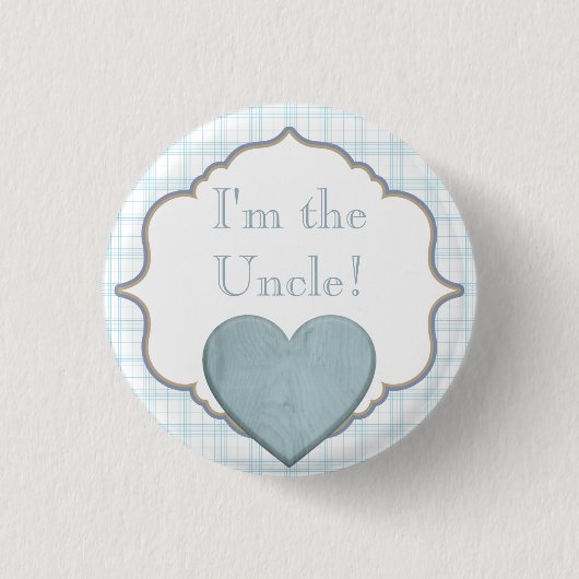 Kundenspezifisches Baby-Duschen-Party bin ich der Button (Vorderseite)