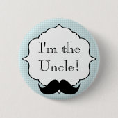 Kundenspezifisches Baby-Duschen-Party bin ich der Button (Vorderseite)