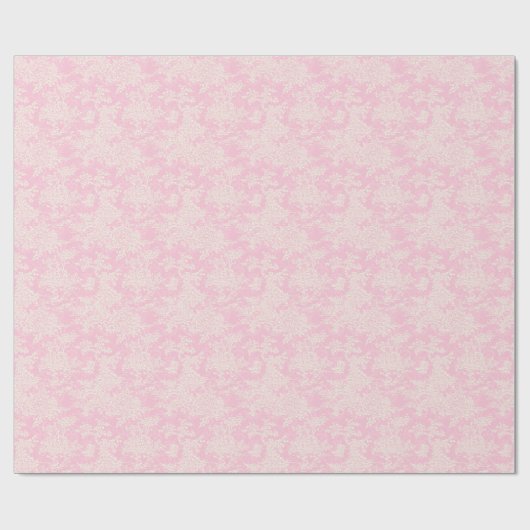 Kundenspezifisches Baby Toile Geschenkpapier (Flach)