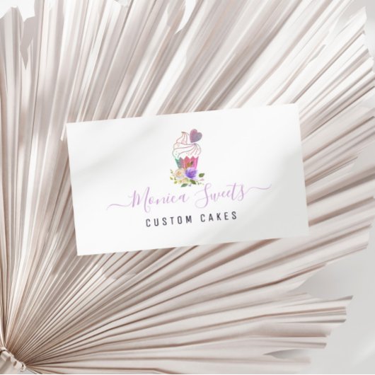 kundenspezifisches Backgeschäft mit elegantem Skri Visitenkarte