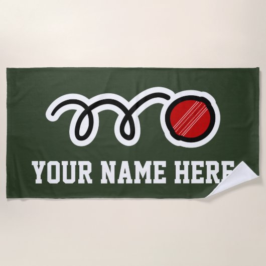 Kundenspezifisches Badetuchgeschenk für Strandtuch (Vorderseite)