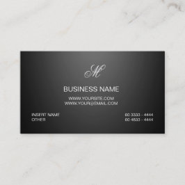 Kundenspezifisches berufliches Logo-elegantes Luxe Visitenkarte