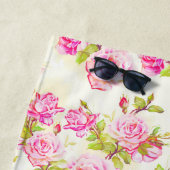 Kundenspezifisches Blumenmuster-alter Strandtuch (Beispiel)