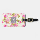 Kundenspezifisches Blumenmuster-altes Gepäckanhänger (Vorderseite horizontal)