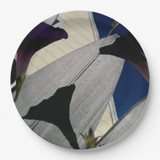 Kundenspezifisches BlumenParty Pappteller (Vorderseite)