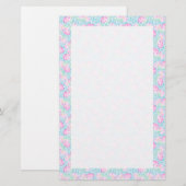 Kundenspezifisches Briefpapier, Briefpapier-Rosen Briefpapier (Vorne/Hinten)