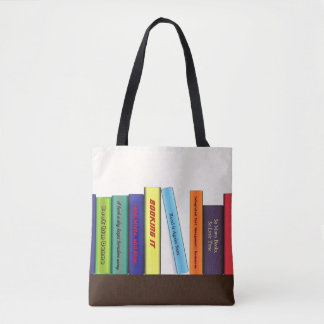Kundenspezifisches Buch betitelt Bücherregal Tasche