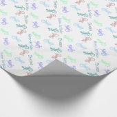 Kundenspezifisches buntes geschenkpapier (Ecke)