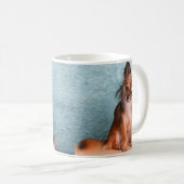 Kundenspezifisches Chihuahua-HundeFoto Kaffeetasse (VorderseiteRechts)