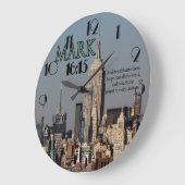 KUNDENSPEZIFISCHES CHRISTLICHES GROßE WANDUHR (Winkel)