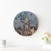 KUNDENSPEZIFISCHES CHRISTLICHES GROßE WANDUHR (Zuhause)