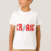 kundenspezifisches CRAIG-Rock-and-RollShirt T-Shirt (Vorderseite)