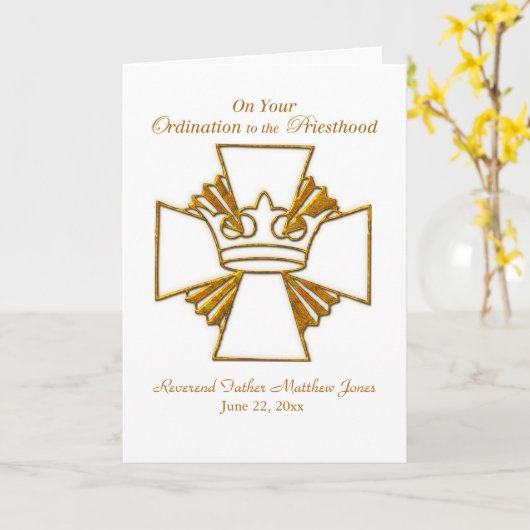 Kundenspezifisches Datum, Karte (Gelbe Blume)