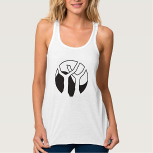 Kundenspezifisches der Behälter-Weiß der Frauen Tank Top