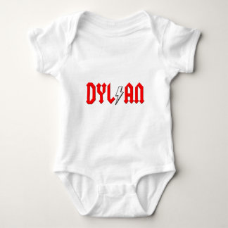 kundenspezifisches DYLAN-Rock-and-RollShirt Baby Strampler