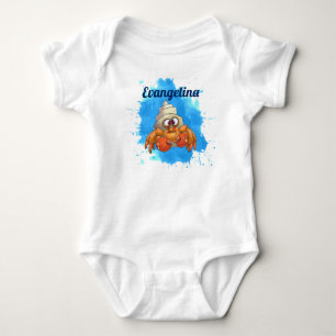 Kundenspezifisches Einsiedlerkrebs-Baby Baby Strampler