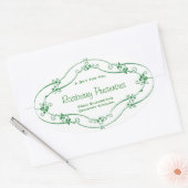 Kundenspezifisches Etikett für Jam Jelly Reservier Ovaler Aufkleber (Umschlag)