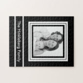 Kundenspezifisches Familien-Foto mit Ihrem eigenen Puzzle (Horizontal)