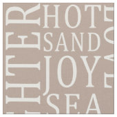 Kundenspezifisches Farbstrand-Hausgewebe Stoff (Nahaufnahme)