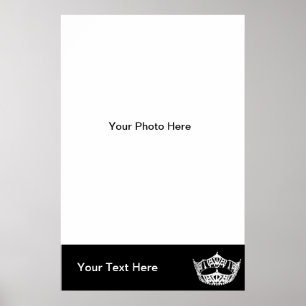 Kundenspezifisches Festzug-Königin-Plakat Poster