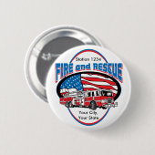 Kundenspezifisches Feuer und Rettung Button (Vorne & Hinten)