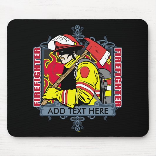 Kundenspezifisches Firefirefighter Mousepad (Vorne)