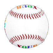 Kundenspezifisches Firmenlogo - Baseball-Geschenk Baseball (Vorderseite)