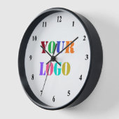 Kundenspezifisches Firmenlogo Ihr Unternehmen Wall Uhr (Winkel)