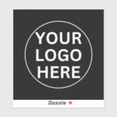 Kundenspezifisches Firmenlogo l Werbefirma Aufkleber (Blatt)