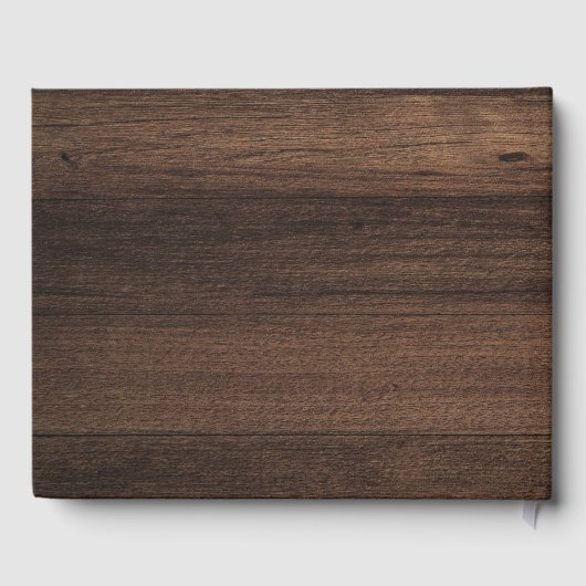 Kundenspezifisches Firmenlogo Logo für Unternehmen Gästebuch (Rückseite)