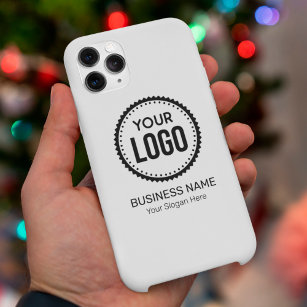 Kundenspezifisches Firmenlogo und Slogan mit Werbe Case-Mate iPhone Hülle