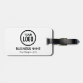 Kundenspezifisches Firmenlogo und Slogan mit Werbe Gepäckanhänger (Rückseite horizontal)