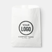 Kundenspezifisches Firmenlogo und Slogan mit Werbe Geschenktütchen (Vorderseite)
