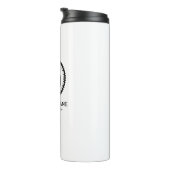 Kundenspezifisches Firmenlogo und Slogan mit Werbe Thermosbecher (Nach rechts gedreht)