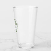 Kundenspezifisches förderndes Monogramm Forest Glas (Links)