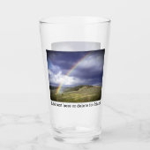 Kundenspezifisches Foto-Andenken personalisiert Glas (Vorderseite)