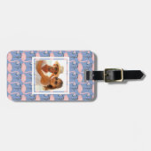 Kundenspezifisches Foto-Angebot-Flamingo-Muster Gepäckanhänger (Vorderseite horizontal)