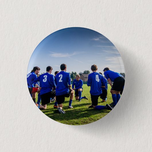 Kundenspezifisches Foto des Personalisiert-Sport-T Button (Vorderseite)