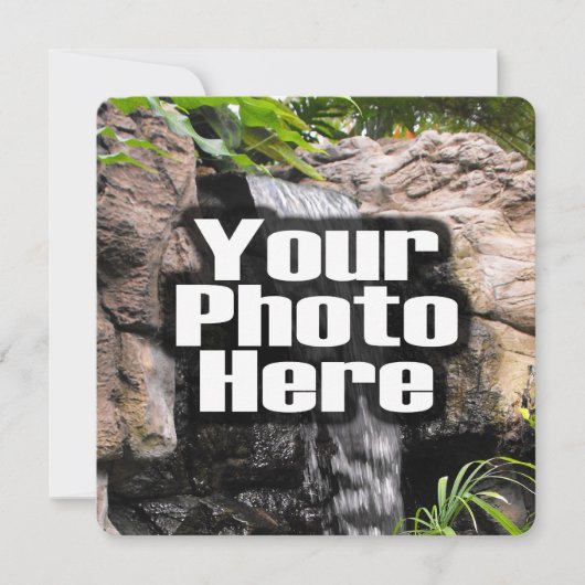 Kundenspezifisches Foto-farbenreiches Einladung (Vorderseite)