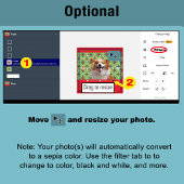 Kundenspezifisches Foto für Weihnachts-Rot und Wei Geschenkpapier