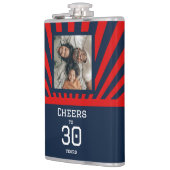 Kundenspezifisches Foto - Geburtstag Flachmann (Links)