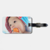 Kundenspezifisches Foto Gepäckanhänger (Rückseite horizontal)