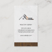 Kundenspezifisches Foto | Geschäftsfrau Visitenkarte (Rückseite)