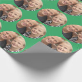 Kundenspezifisches Foto Geschenkpapier (Ecke)