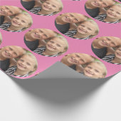 Kundenspezifisches Foto Geschenkpapier (Ecke)