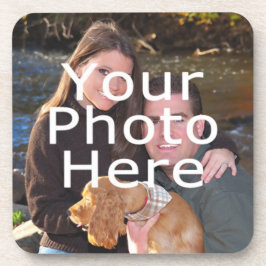 Kundenspezifisches Foto-Getränk-Untersetzer-Set Untersetzer
