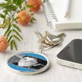 Kundenspezifisches Foto-großer erstklassiger Schlüsselanhänger (Seite)