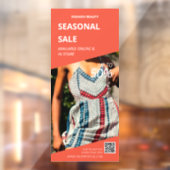 kundenspezifisches Foto im Store Business Proale Fensteraufkleber (Blatt 2)