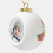 Kundenspezifisches Foto Keramik Kugel-Ornament (Rechts)