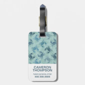 Kundenspezifisches Foto-Krawatten-Muster der Gepäckanhänger (Rückseite vertikal)